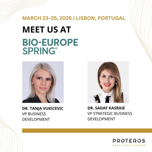 Proteros at BIO-Europe Spring 2026